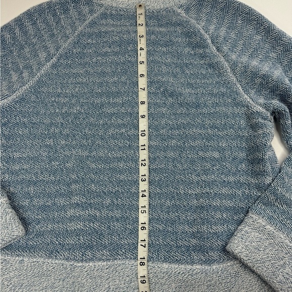 Faherty Whitewater Bells Crewneck Organic Cotton Blend Sweater Medium - Picture 11 of 12